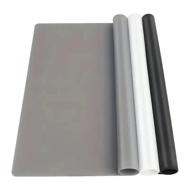 Jewelry Making Board - แผ่นรองซิลิโคนบางขนาดใหญ่หลากสี ไม่ติด สำหรับใช้บนโต๊ะ ทำอาหาร อบขนม หล่อเรซิน