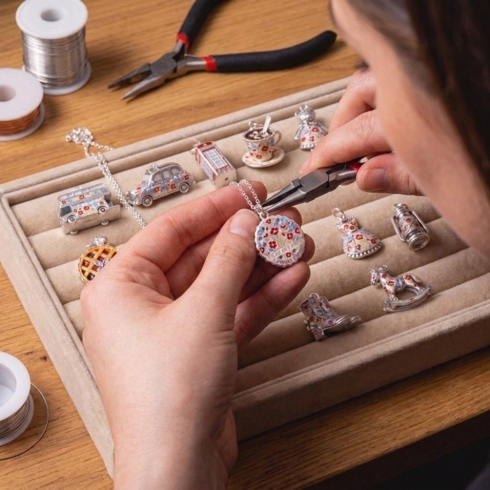 จี้การ์ตูนสแตนเลสสตีลน่ารัก วั - Jewelry Making London บทวิจารณ์และราคา