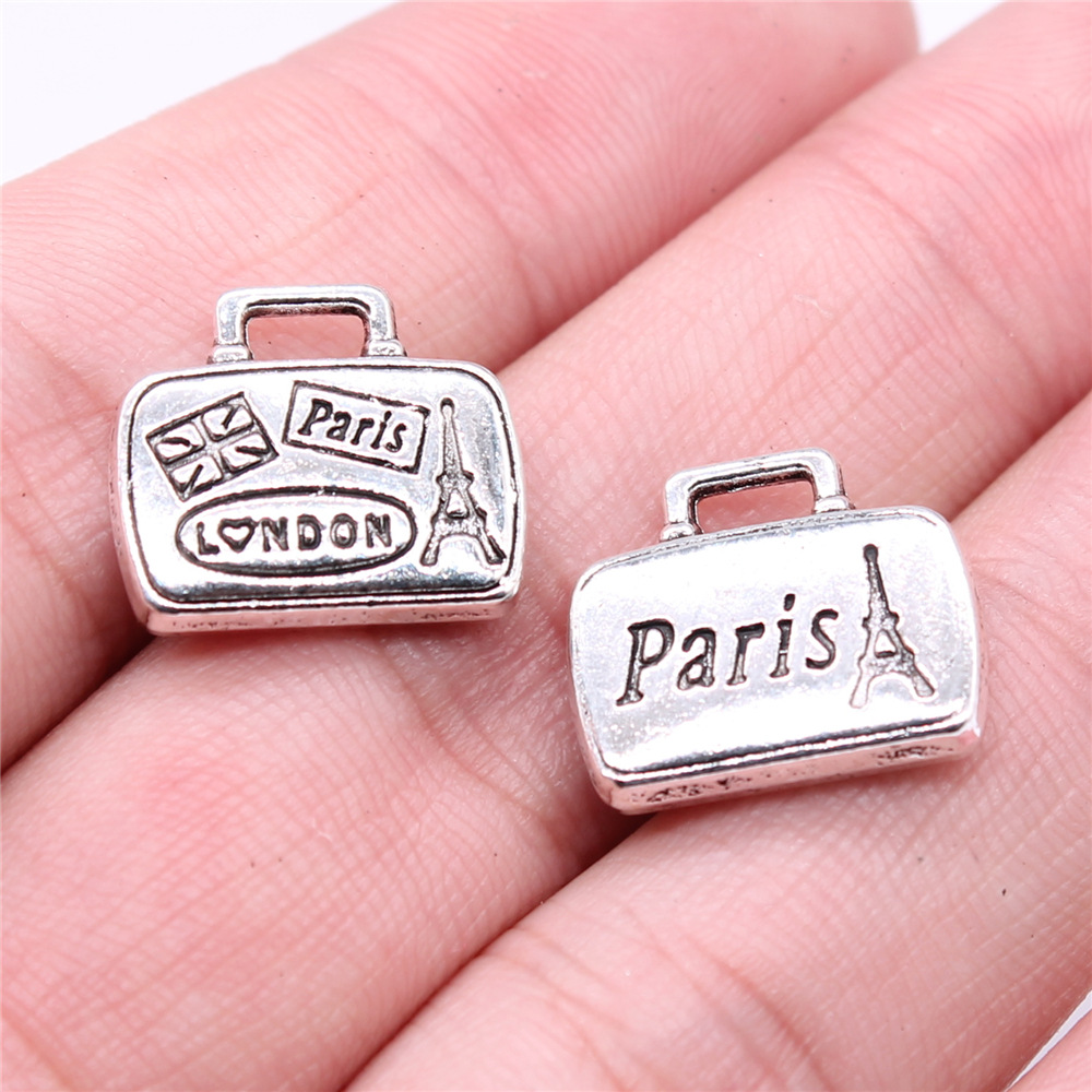 WYSIWYG 5ชิ้น16x14มม. สีเงินโบ - Jewelry Making London บทวิจารณ์และราคา