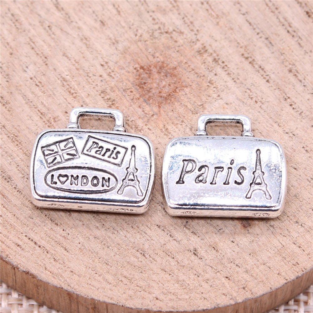 WYSIWYG 5ชิ้น16x14มม. สีเงินโบ - Jewelry Making London บทวิจารณ์และราคา
