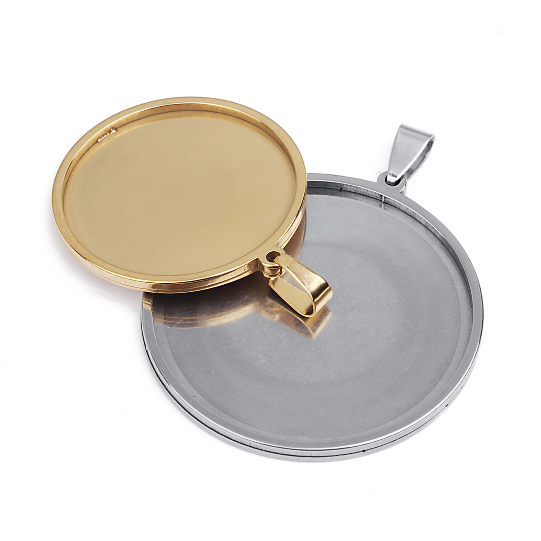 DC Light 5pcs สแตนเลสสตีลเปล่า - Jewelry Making Dc บทวิจารณ์และราคา
